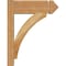 Ekena Millwork Thorton Rough Sawn Arts and Crafts Outlooker, Western Red Cedar, 6"W x 16"D x 20"H OUT06X16X20THR03RWR - alternate 3